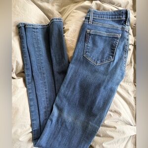 PAIGE Blue Straight Leg Women's Jeans